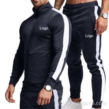 Aangepaste mannen training trainingen pakken set groothandel tracksuit